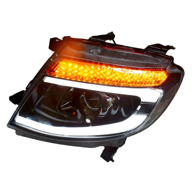 FRONT LED HEAD LAMPS LAMP LIGHTS AUTO TURN SIGNAL LIGHTS FIT for FORD RANGER T6 2012-2014 PICKUP CAR HEAD LAMP LIGHTS